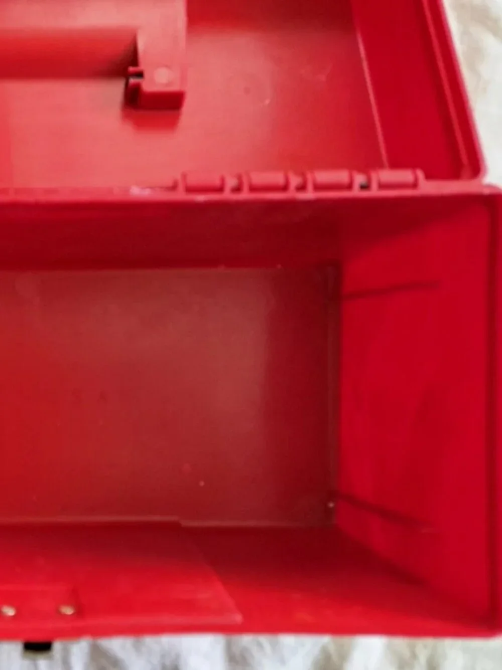 STACK-ON Plastic Toolbox with Removable Tray for Tools, Hobby or Craft Storage